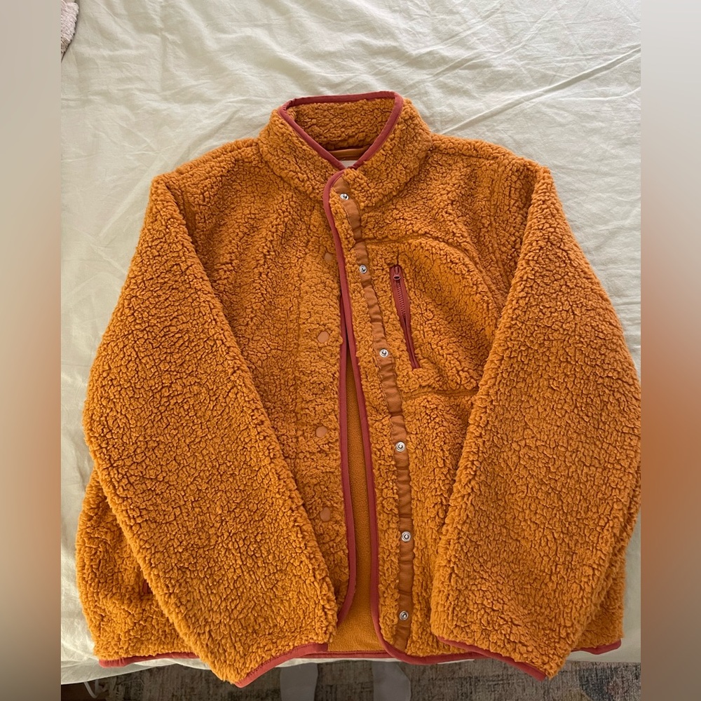 Target teddy jacket, worn once, size medium
